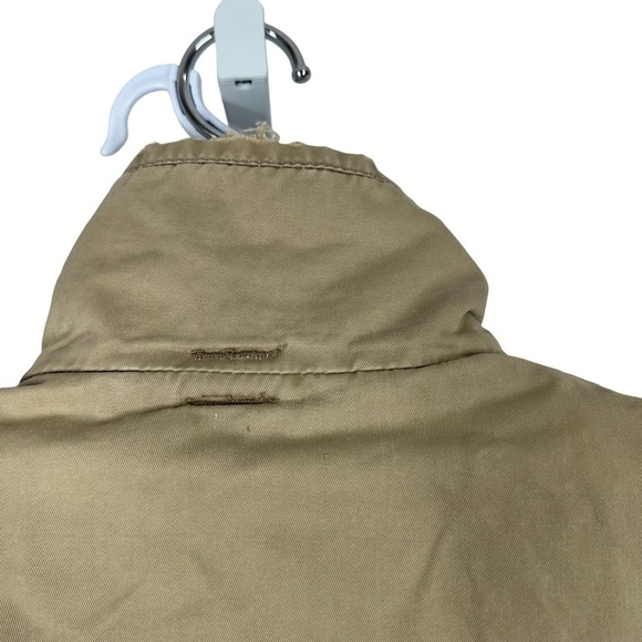 ABERCROMBIE & FITCH Men’s Distressed Vintage Tweed Jacket Medium Military Field - Picture 4 of 14